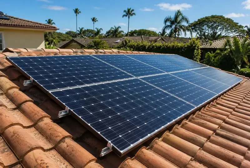 Installation de panneaux solaires à Hendaye